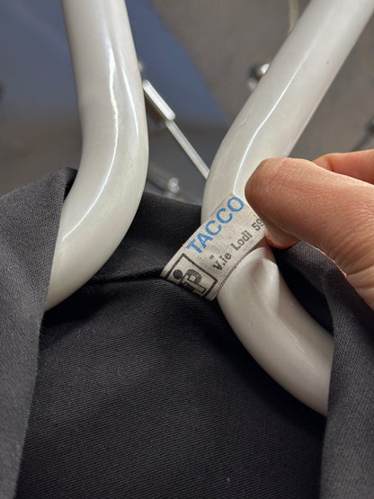 70's Italy Black Moleskin workwear 70年代 Vintage Military ヴィンテージ Toto Prague Vintage store Vintage clothing Praha プラハ 古着屋 古着 黒モールスキン ユーロ古着 ユーロワーク  ヨーロッパワーク ヨーロッパ古着 古着卸 ミリタリー ワークウェア 