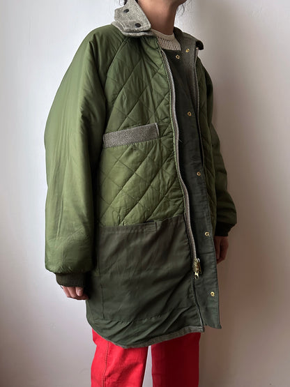 90s British tweed hunting jacket