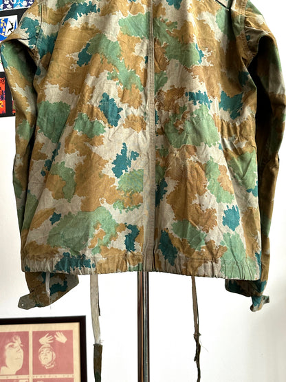 1960s East German NVA Blumentarn Camo Sniper Jacket 60年代 東ドイツ軍 人民軍 Cold war 冷戦 Toto Praha Vintage clothing shop Antique shop 古着屋 プラハ Showroom appointment Prague ユーロ古着 ヨーロッパ古着 古着卸 ヴィンテージ military ミリタリー ユーロミリタリー  レア Rare 花柄