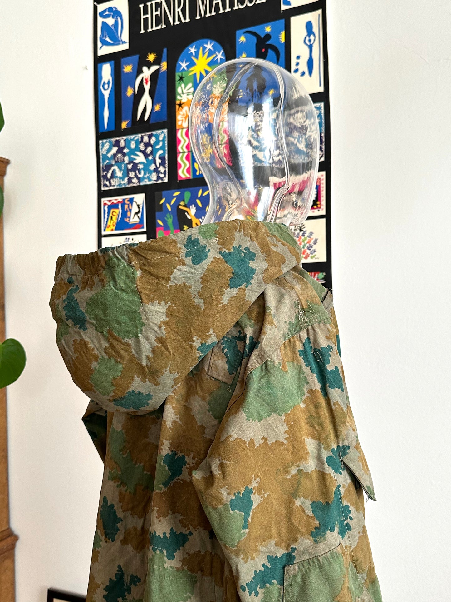 1960s East German NVA Blumentarn Camo Sniper Jacket 60年代 東ドイツ軍 人民軍 Cold war 冷戦 Toto Praha Vintage clothing shop Antique shop 古着屋 プラハ Showroom appointment Prague ユーロ古着 ヨーロッパ古着 古着卸 ヴィンテージ military ミリタリー ユーロミリタリー  レア Rare 花柄