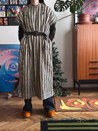 Vintage wool rug dres