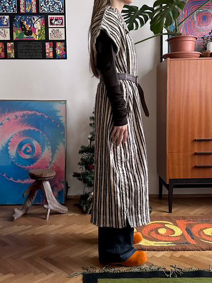 Vintage wool rug dres