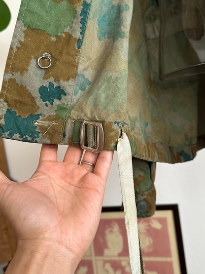 1960s East German NVA Blumentarn Camo Sniper Jacket 60年代 東ドイツ軍 人民軍 Cold war 冷戦 Toto Praha Vintage clothing shop Antique shop 古着屋 プラハ Showroom appointment Prague ユーロ古着 ヨーロッパ古着 古着卸 ヴィンテージ military ミリタリー ユーロミリタリー  レア Rare 花柄