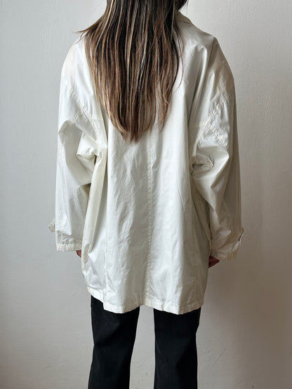 90s nylon zip jacket