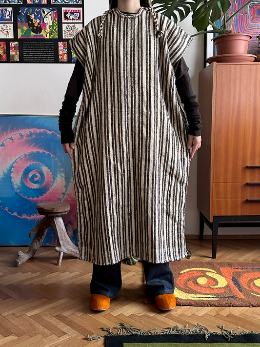 Vintage wool rug dres