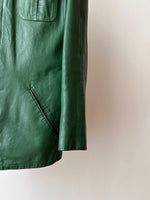 70s Green leather