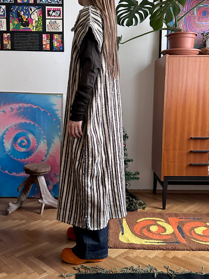 Vintage wool rug dres
