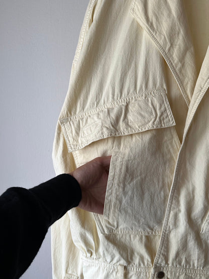 90's Big pocket jacket 90年代 80's 80年代 Vintage Praha Prague Vintage store プラハ  古着屋 ユーロ古着 ヨーロッパ古着 ユーロレギュラー 古着 ヨーロッパレギュラー 