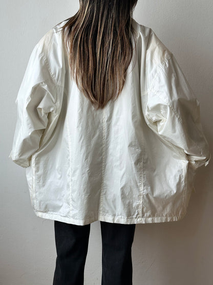 90s nylon zip jacket