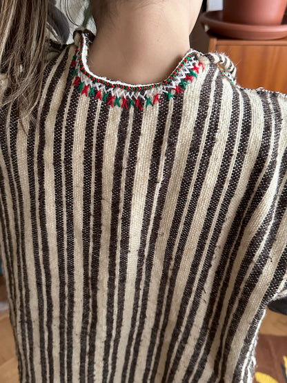 Vintage wool rug dres