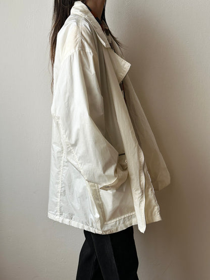 90s nylon zip jacket