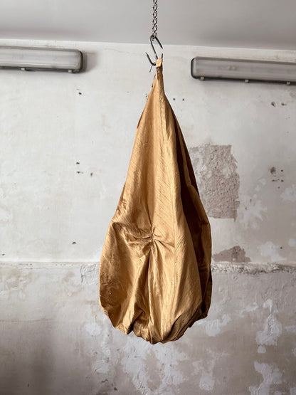 special balloon silk skirt