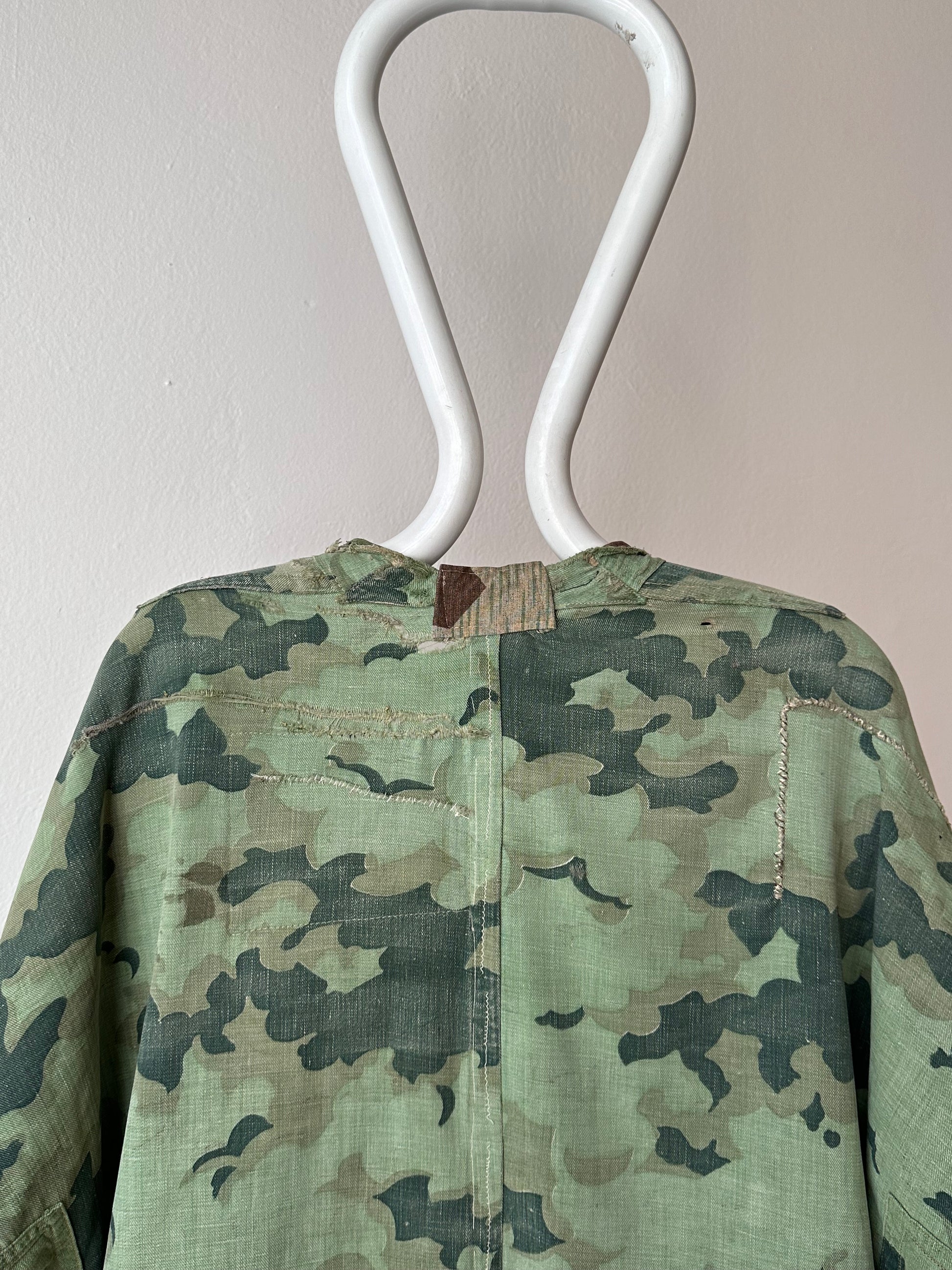 1960's Československá lidová armáda Clouds camouflage reversible jacket 60年代 ヴィンテージ Vintage チェコスロバキア Military ミリタリー ユーロミリタリー Toto 古着屋 プラハ 古着 Praha Prague Vintage store Smock DUBÁKY camouflage ユーロ古着 ヨーロッパ古着 Czech Army チェコスロバキア人民軍 50's 50年代 WW2 戦争 古着卸 