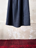 30-40's France cotton skirt