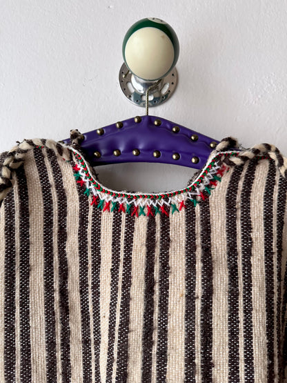 Vintage wool rug dres