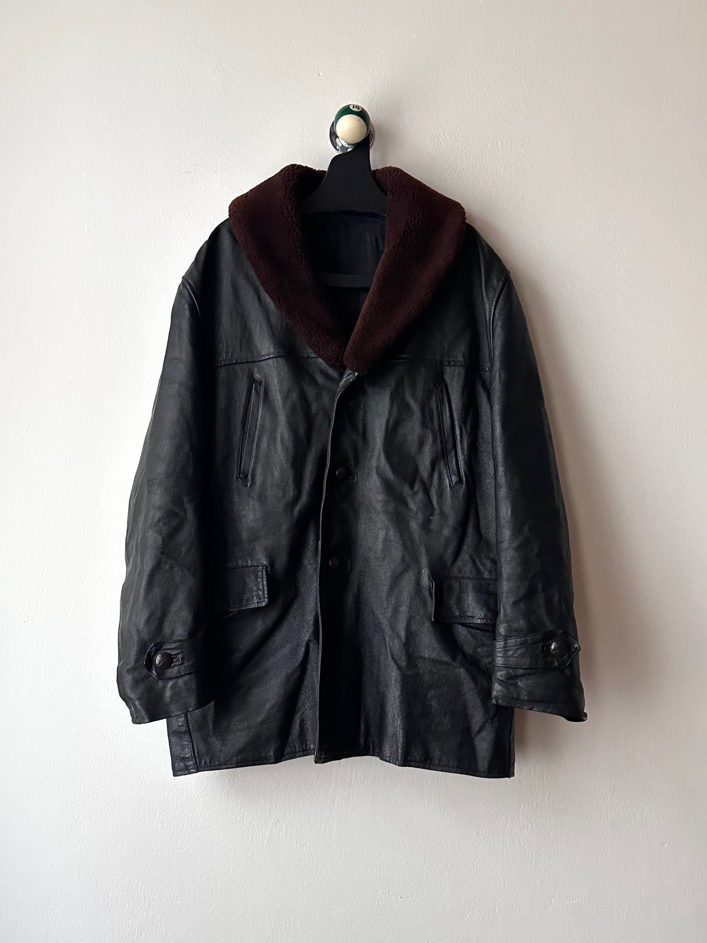 1950-60s Polish leather jacket