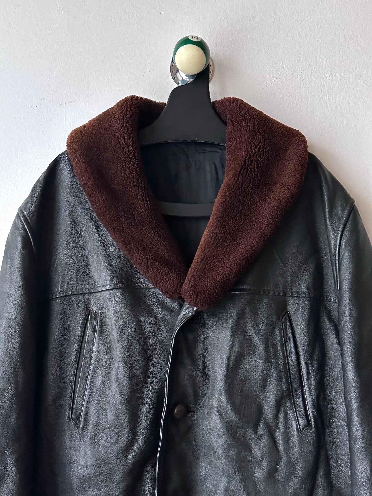1950-60s Polish leather jacket