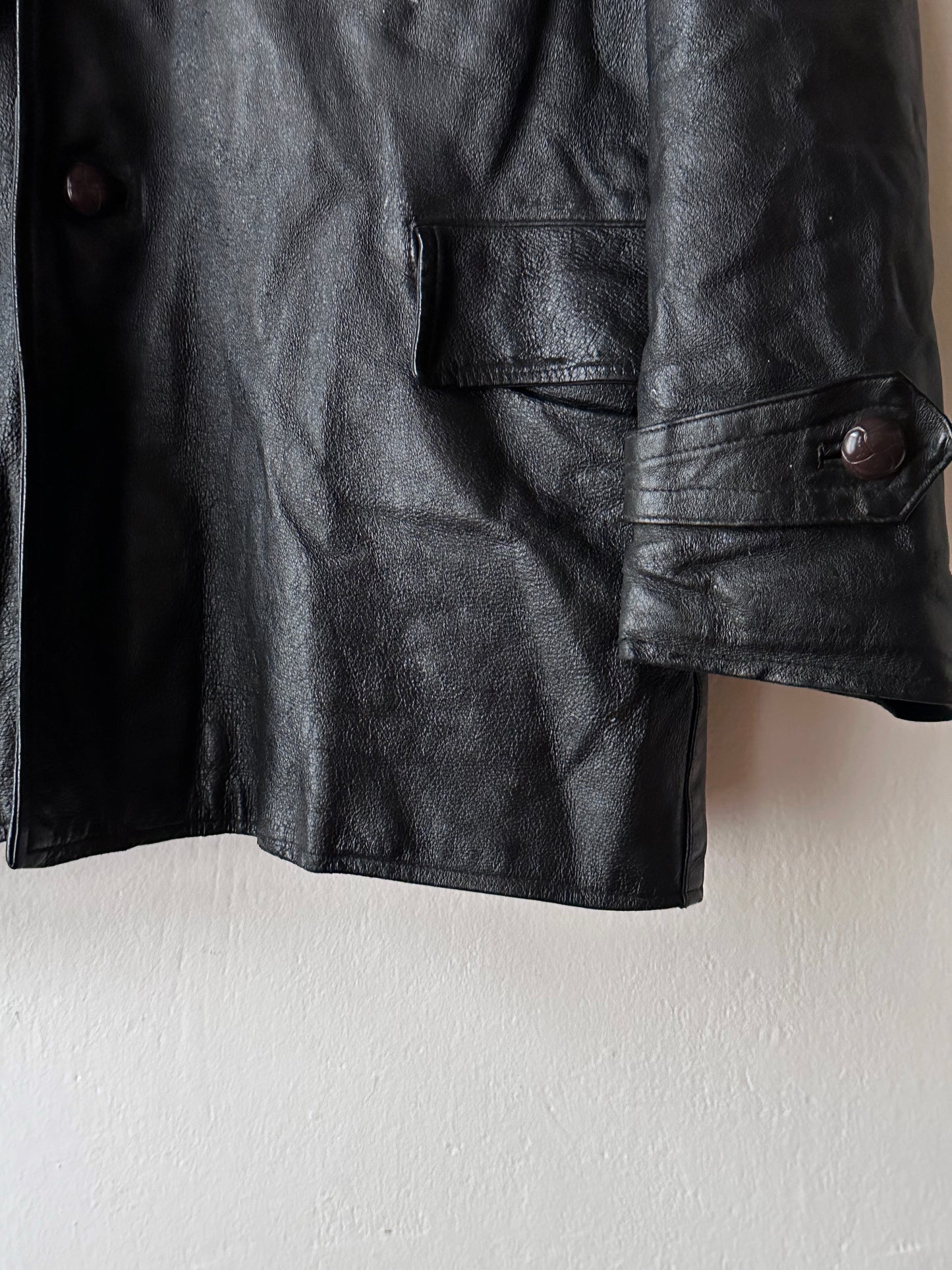 1950-60s Polish leather jacket
