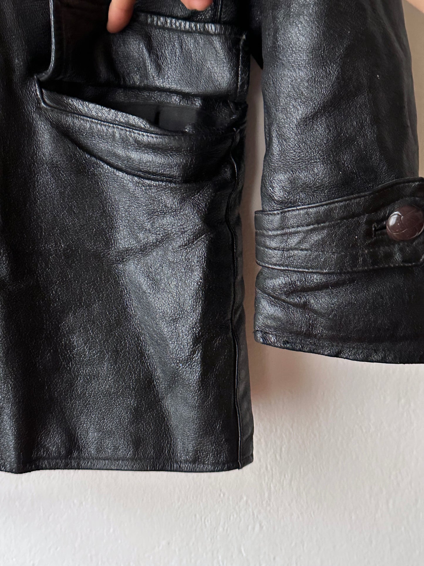 1950-60s Polish leather jacket