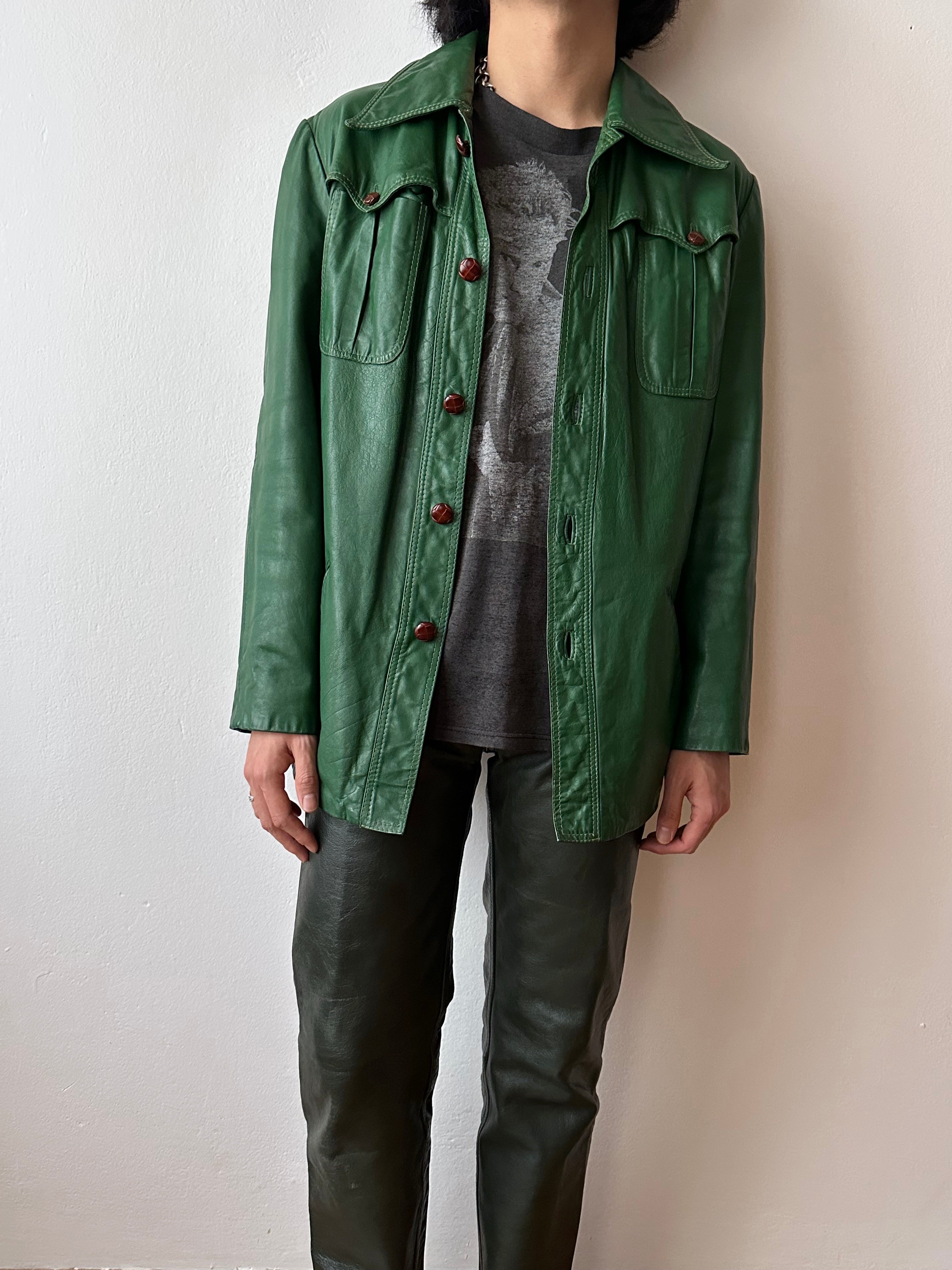 70s Green leather – TOTO