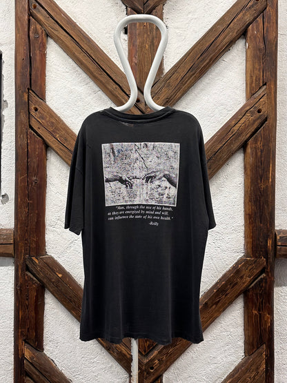 90's Occupational Therapy Vintage T-shirt Tee Tシャツ シングルステッチ 90年代 ヴィンテージ Hanes ヘインズ Toto Praha Vintage clothing store Antique shop Prague 古着屋 アンティークショップ プラハ ユーロ古着  ヨーロッパ古着 古着卸
