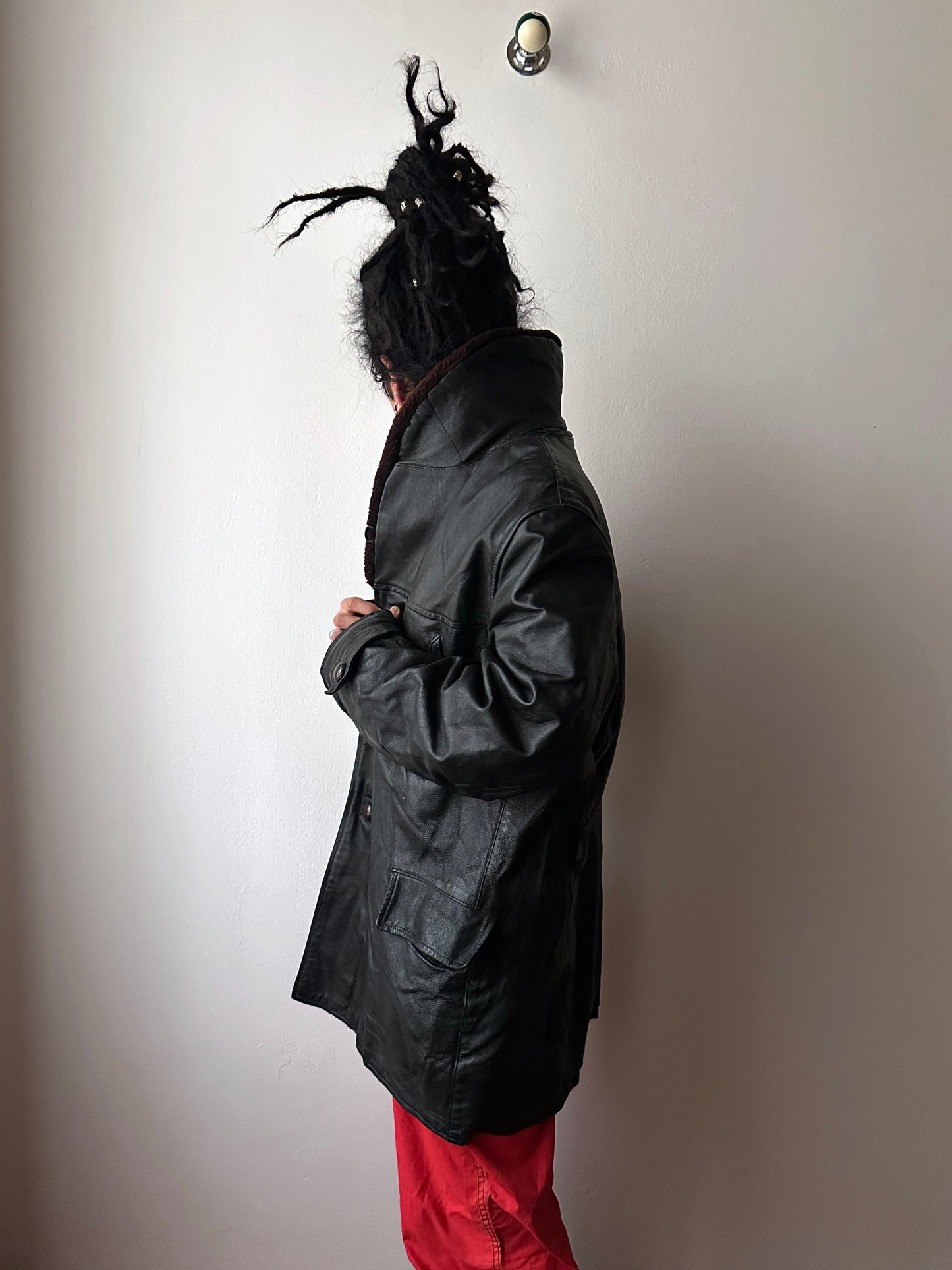 1950-60s Polish leather jacket