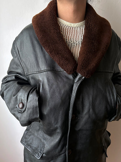 1950-60s Polish leather jacket