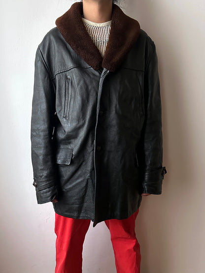1950-60s Polish leather jacket