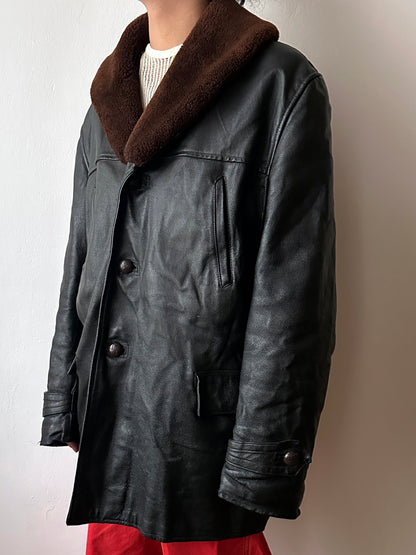 1950-60s Polish leather jacket