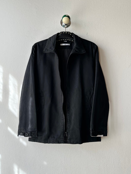 Cicatriz black cotton jacket
