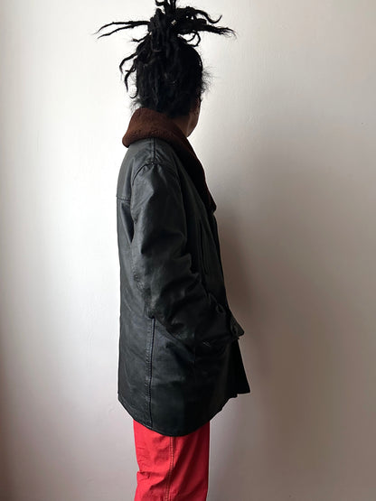 1950-60s Polish leather jacket