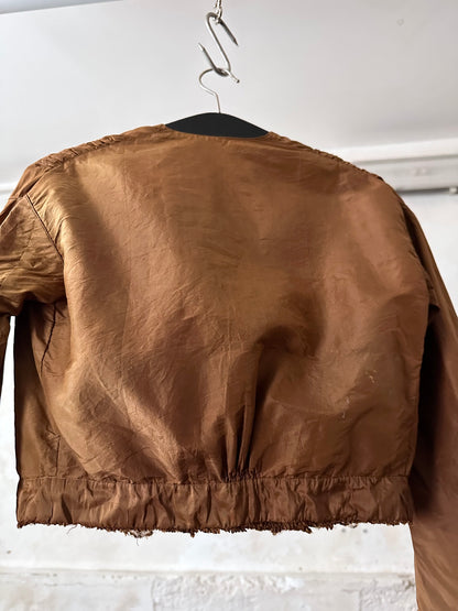 10-20's France antique silk jacket