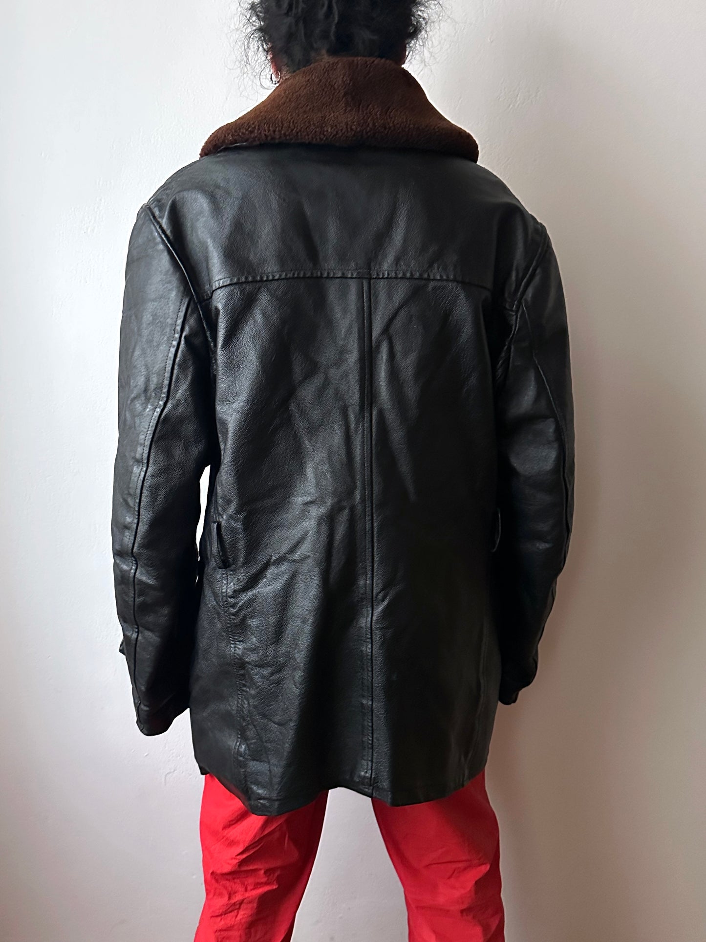 1950-60s Polish leather jacket