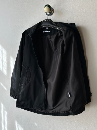 Cicatriz black cotton jacket