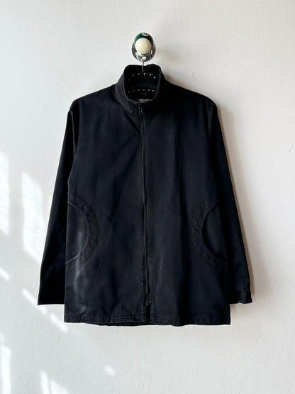 Cicatriz black cotton jacket