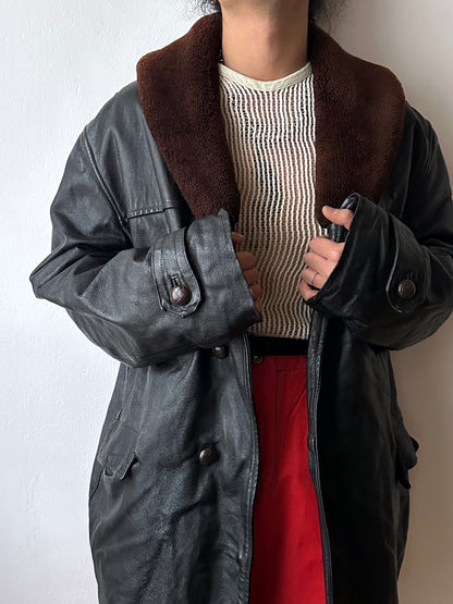 1950-60s Polish leather jacket