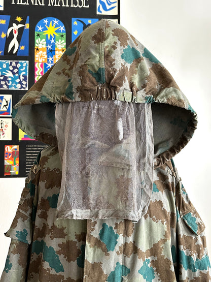 1960s East German NVA Blumentarn Camo Sniper Jacket 60年代 東ドイツ軍 人民軍 Cold war 冷戦 Toto Praha Vintage clothing shop Antique shop 古着屋 プラハ Showroom appointment Prague ユーロ古着 ヨーロッパ古着 古着卸 ヴィンテージ military ミリタリー ユーロミリタリー  レア Rare 花柄