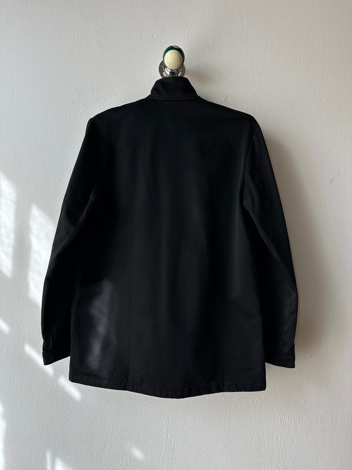 Cicatriz black cotton jacket