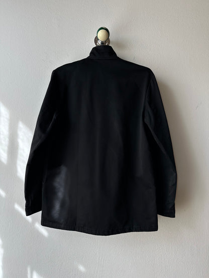 Cicatriz black cotton jacket