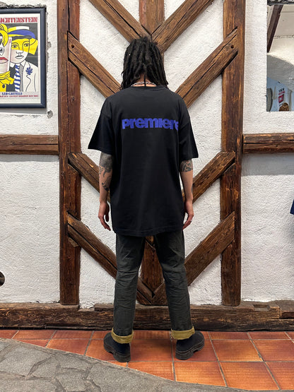 90's Vintage T-shirt Tee Tシャツ 90年代 ヴィンテージ シングルステッチ Black 黒 Toto Praha Vintage clothing store Antique shop Prague 古着屋 アンティークショップ プラハ ユーロ古着  ヨーロッパ古着 古着卸 
