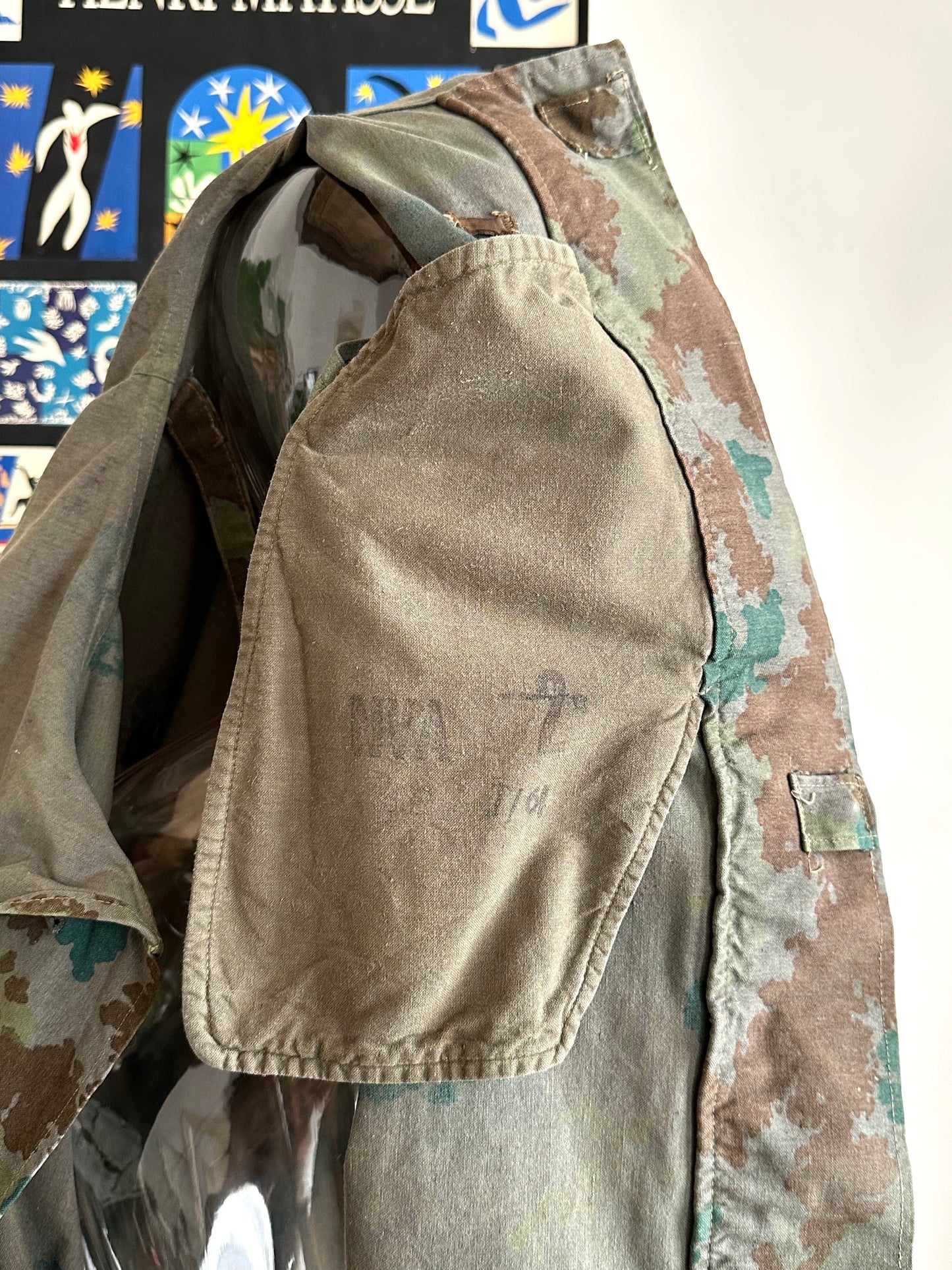 1960s East German NVA Blumentarn Camo Sniper Jacket