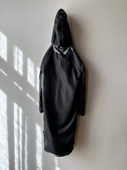 Metalic coat with back pocket
