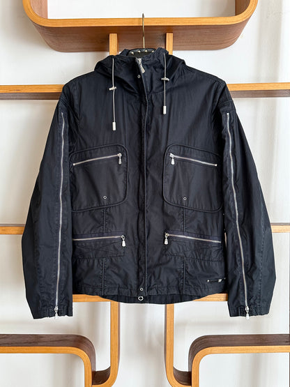 Versace sport cotton nylon jacket