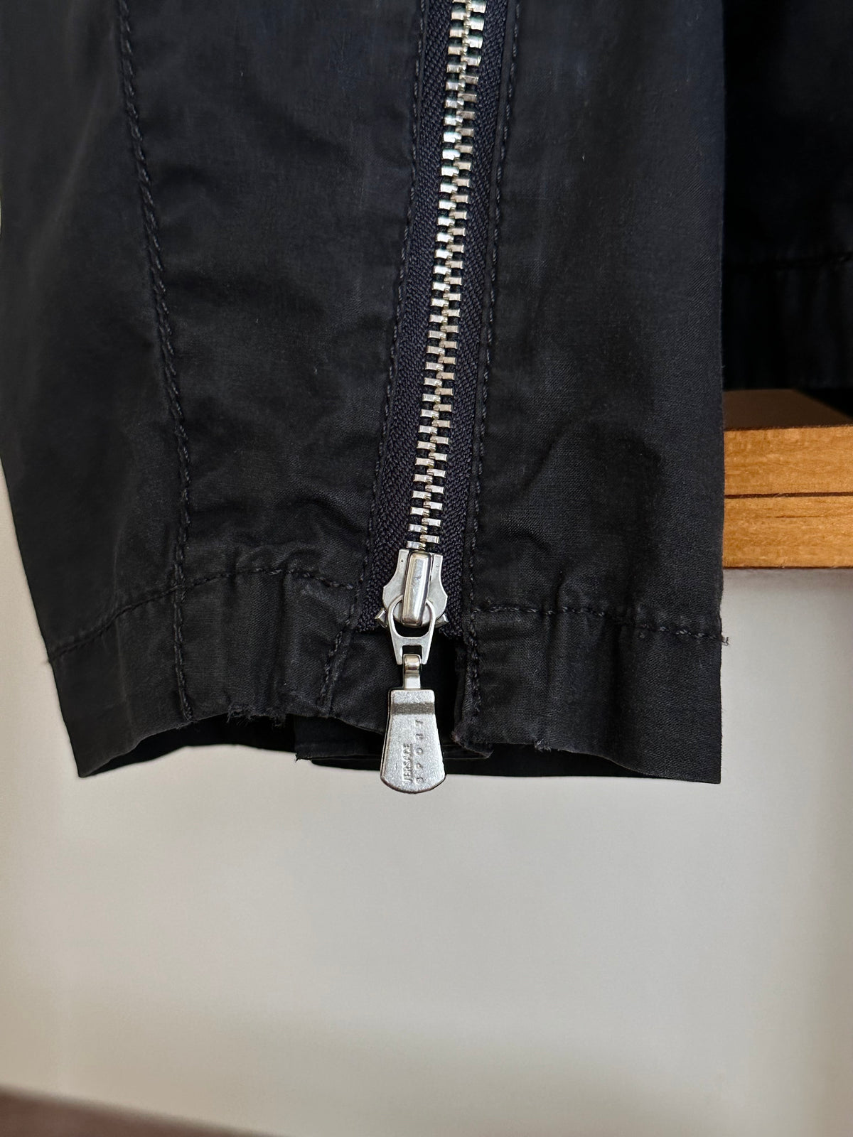 Versace sport cotton nylon jacket