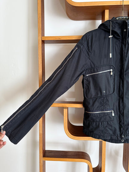Versace sport cotton nylon jacket