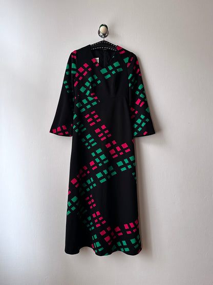 70s Finnish textile dress