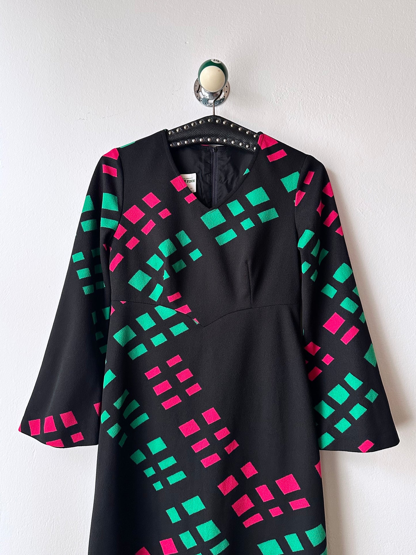 70s Finnish textile dress