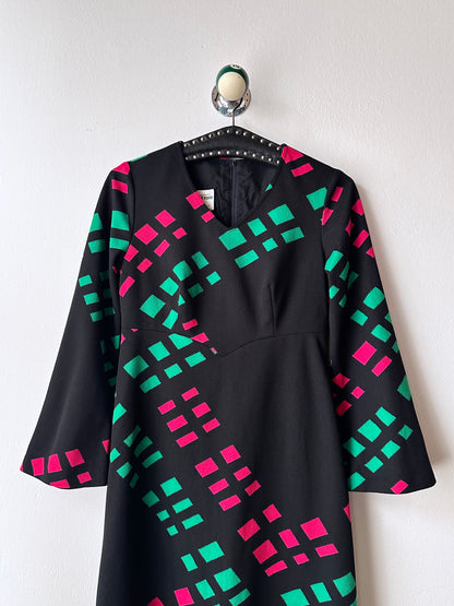 70s Finnish textile dress