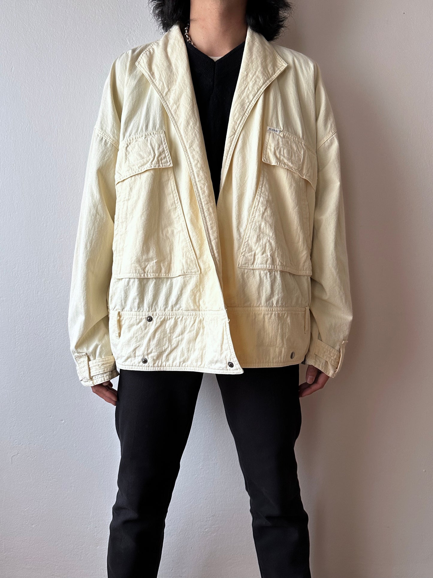 90's Big pocket jacket 90年代 80's 80年代 Vintage Praha Prague Vintage store プラハ  古着屋 ユーロ古着 ヨーロッパ古着 ユーロレギュラー 古着 ヨーロッパレギュラー 