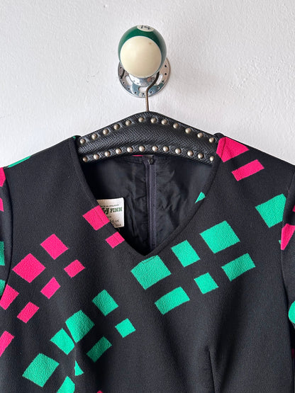 70s Finnish textile dress